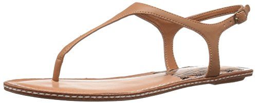 Dolce Vita Women's Kimberly Flat Sandal, Caramel, 8.5 M US | Amazon (US)