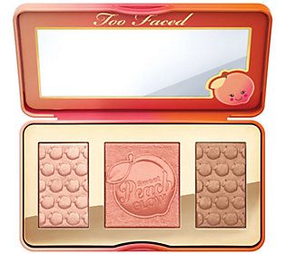 Too Faced Sweet Peach Glow Highlighting Palette | QVC