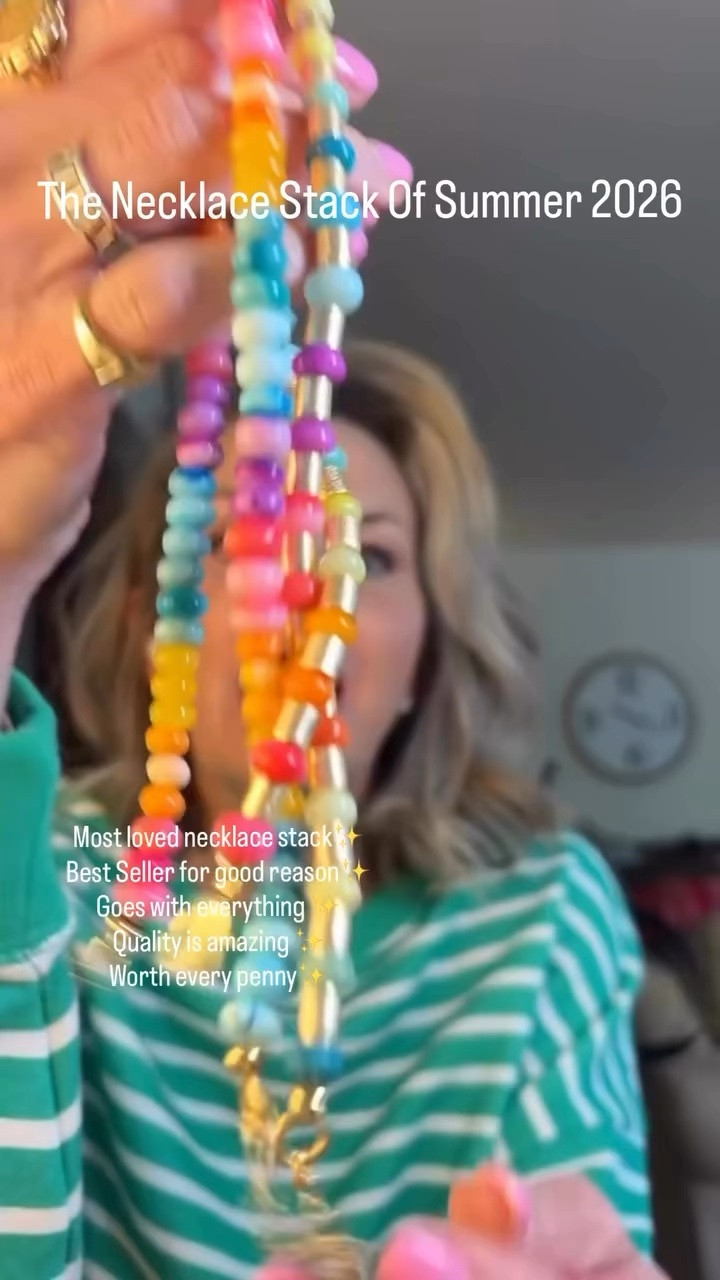 My most loved, most complimented necklace stack!! I get asked all the time where I got this. These are handmade, quality pieces I wear on repeat!! And yes they are worth every penny!!

#LTKMothersDay #LTKootd #LTKdayinmylife