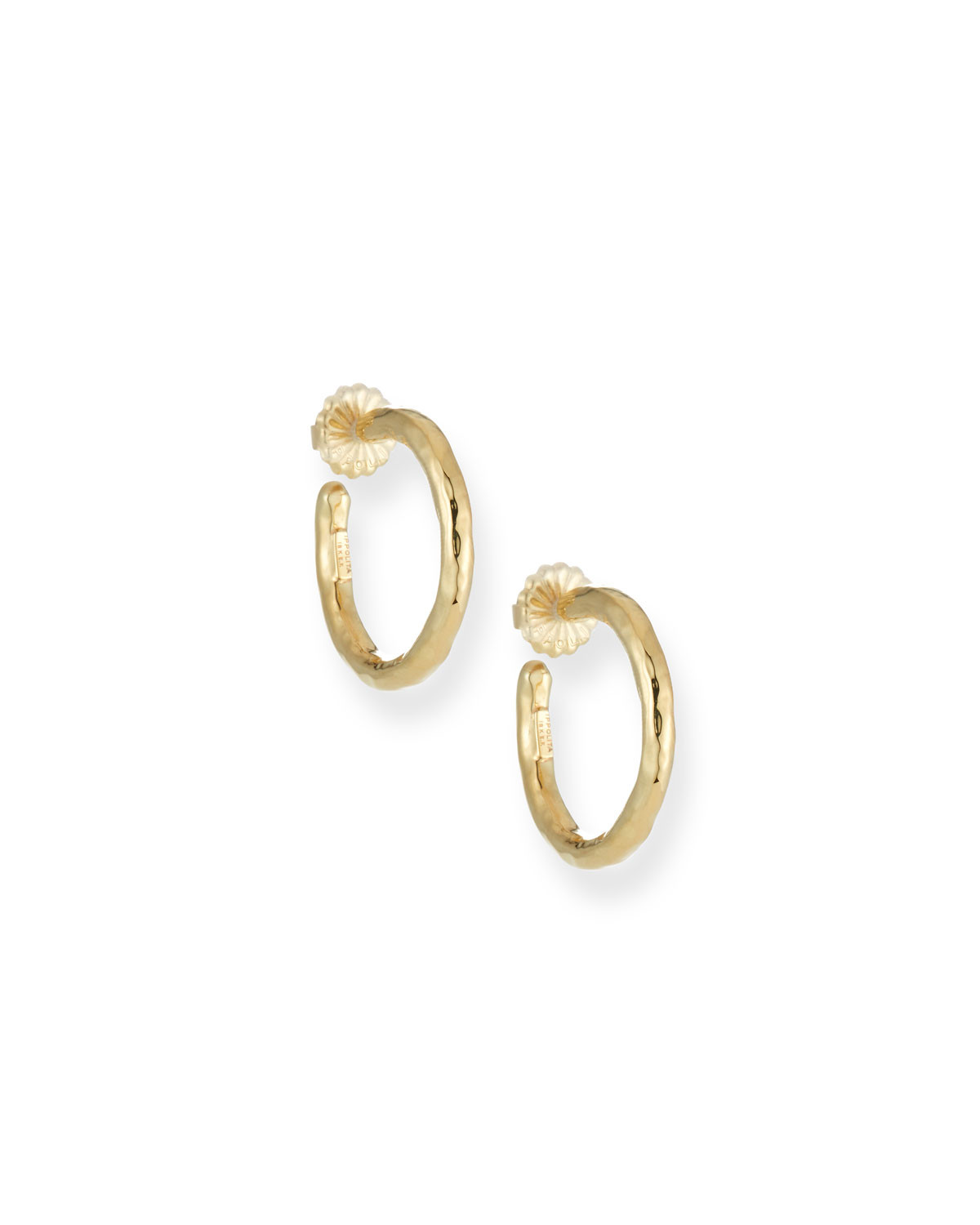 Glamazon Yellow Gold Hoop Earrings | Bergdorf Goodman