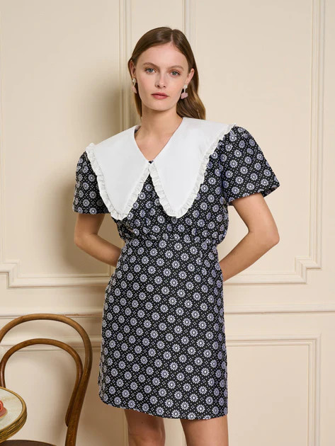 Camille Jacquard Mini Dress | Sister Jane (UK)