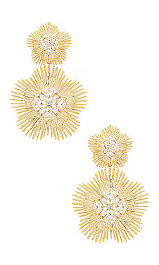 Kendra Scott Dira Statement Earrings in Gold from Revolve.com | Revolve Clothing (Global)