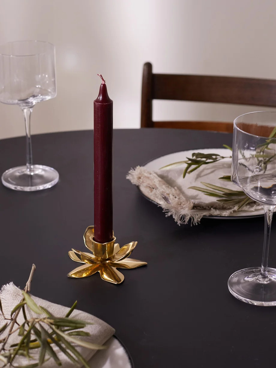 Set of six Madeleine tapered candles | Trudon | Matches (US)