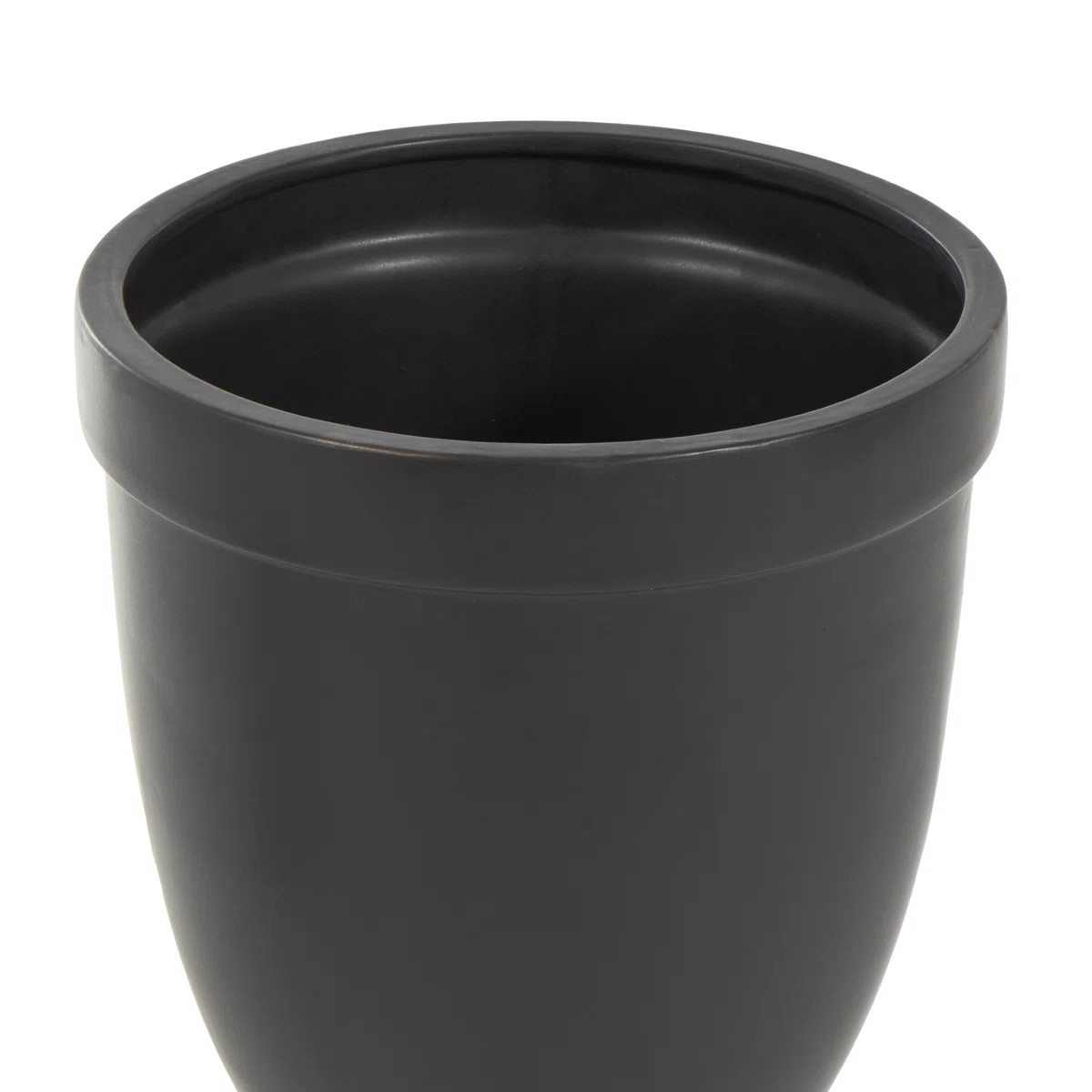 Cidni Ceramic Fluted Urn Shaped Decorative Jars with Lid | Wayfair North America