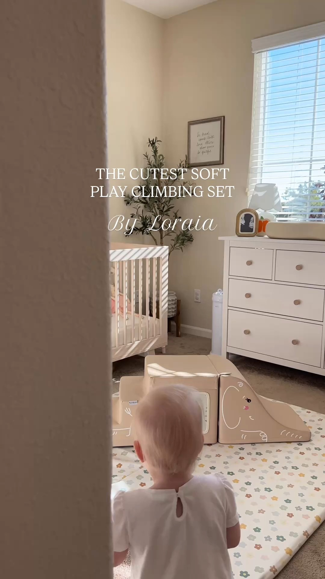 I think we found the cutest soft play set to exist!! 🤩 

Blake has been loving her new play set from @loraia_official! 🐘 Watching her confidence grow while playing on it has been the sweetest thing!! Made with non toxic vegan leather — it’s safe for littles and so easy to clean!  Endless hours of play! 
•
•
•
•
#Play #Motherhood #ToddlerMomLife #ToddlerFinds #SoftPlay #Playroom #NonToxic #SoftPlay

#LTKKids #LTKBaby #LTKFamily