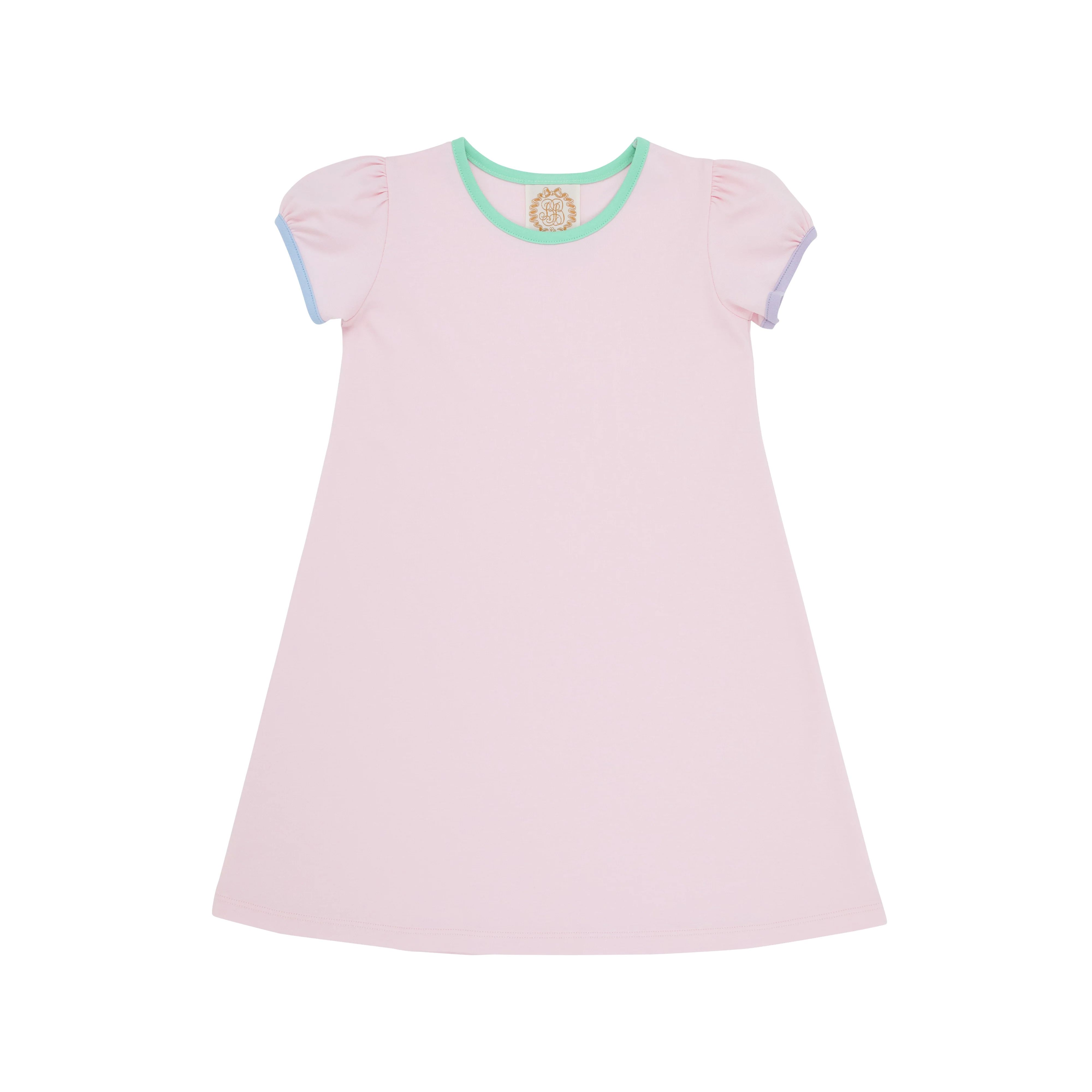Penny's Play Dress - Palm Beach Pink with Grace Bay Green, Beale Street Blue, and Lauderdale Lave... | The Beaufort Bonnet Company