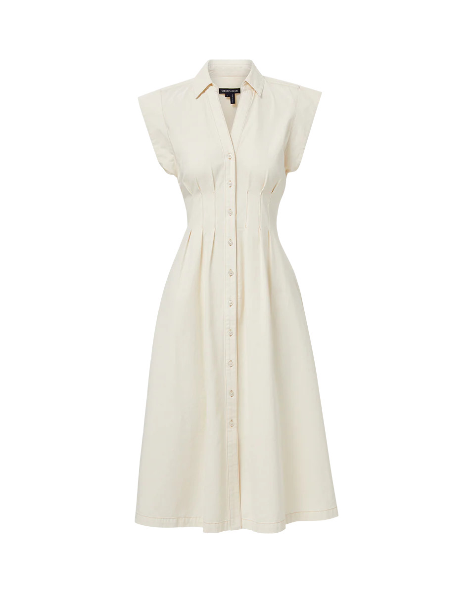 Ruben Cotton Midi Dress | Veronica Beard