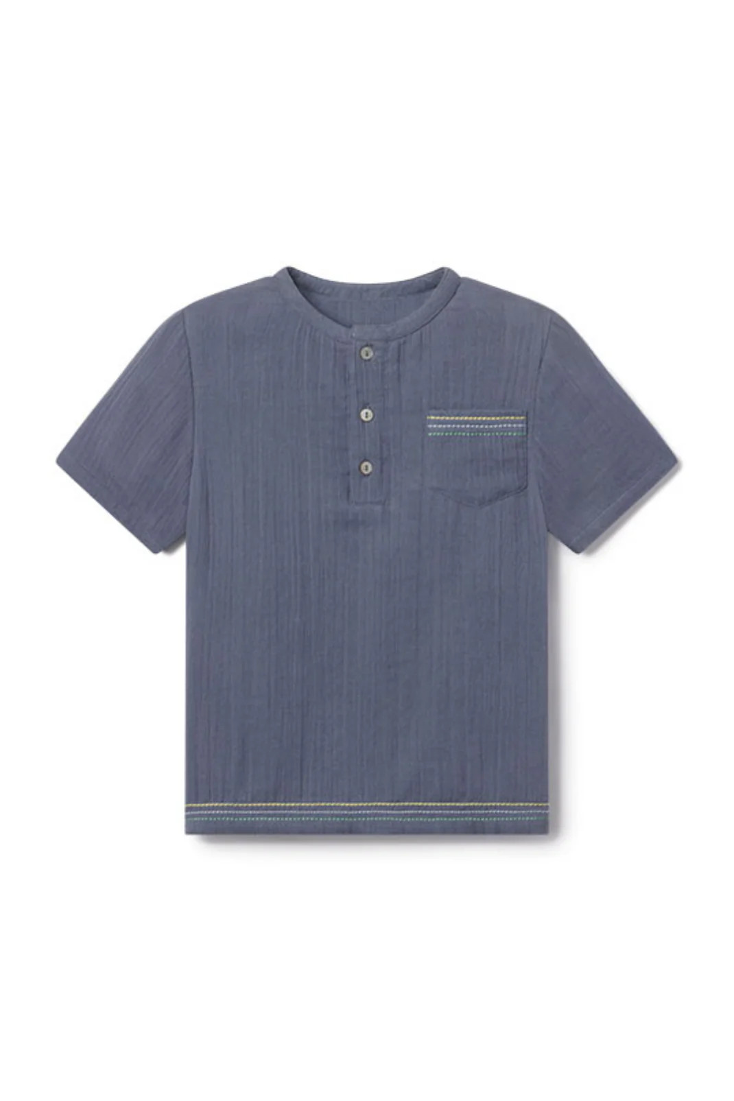 Davey Tee in Flint Blue | Baybala