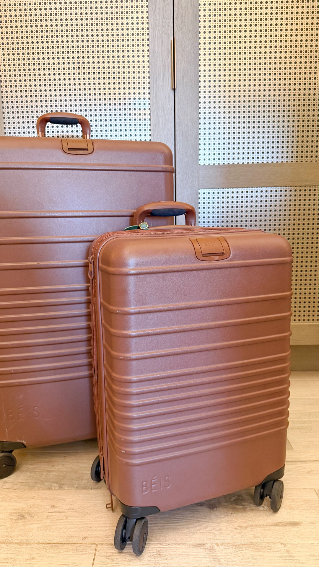 my favorite @beistravel luggage set is on sale!! almost $100 off the set • color maple ||

#LTKTravel #LTKSaleAlert