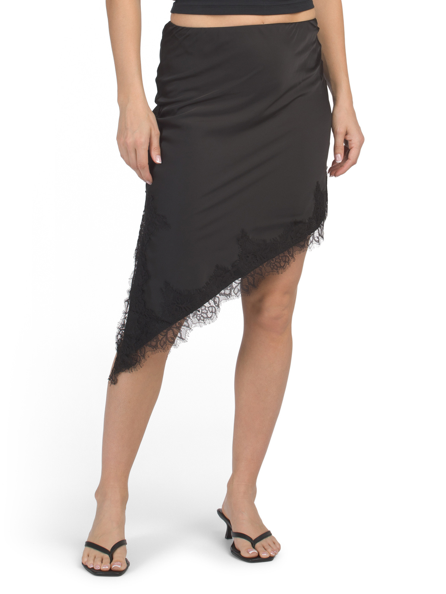 Lace Trim Asymmetrical Skirt | Shorts & Skirts | Marshalls | Marshalls