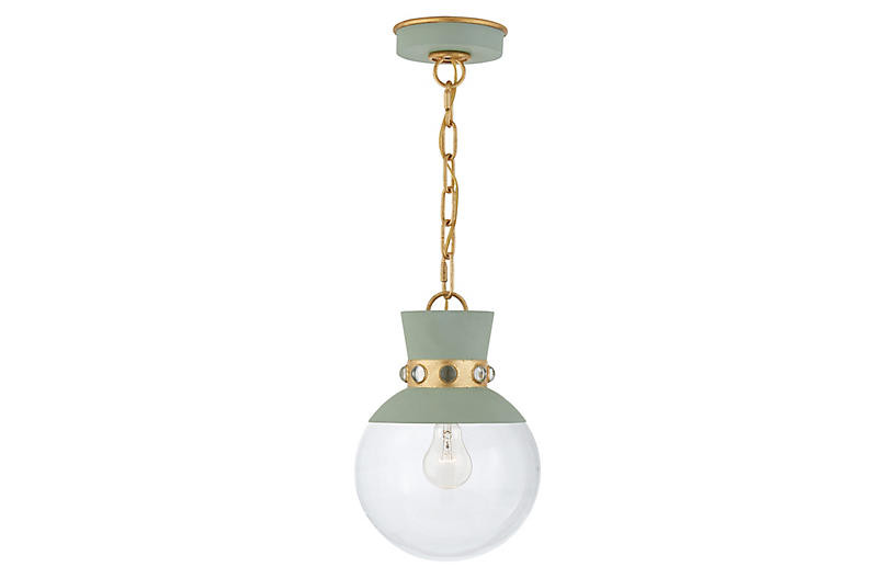 Lucia Pendant, Celadon | One Kings Lane