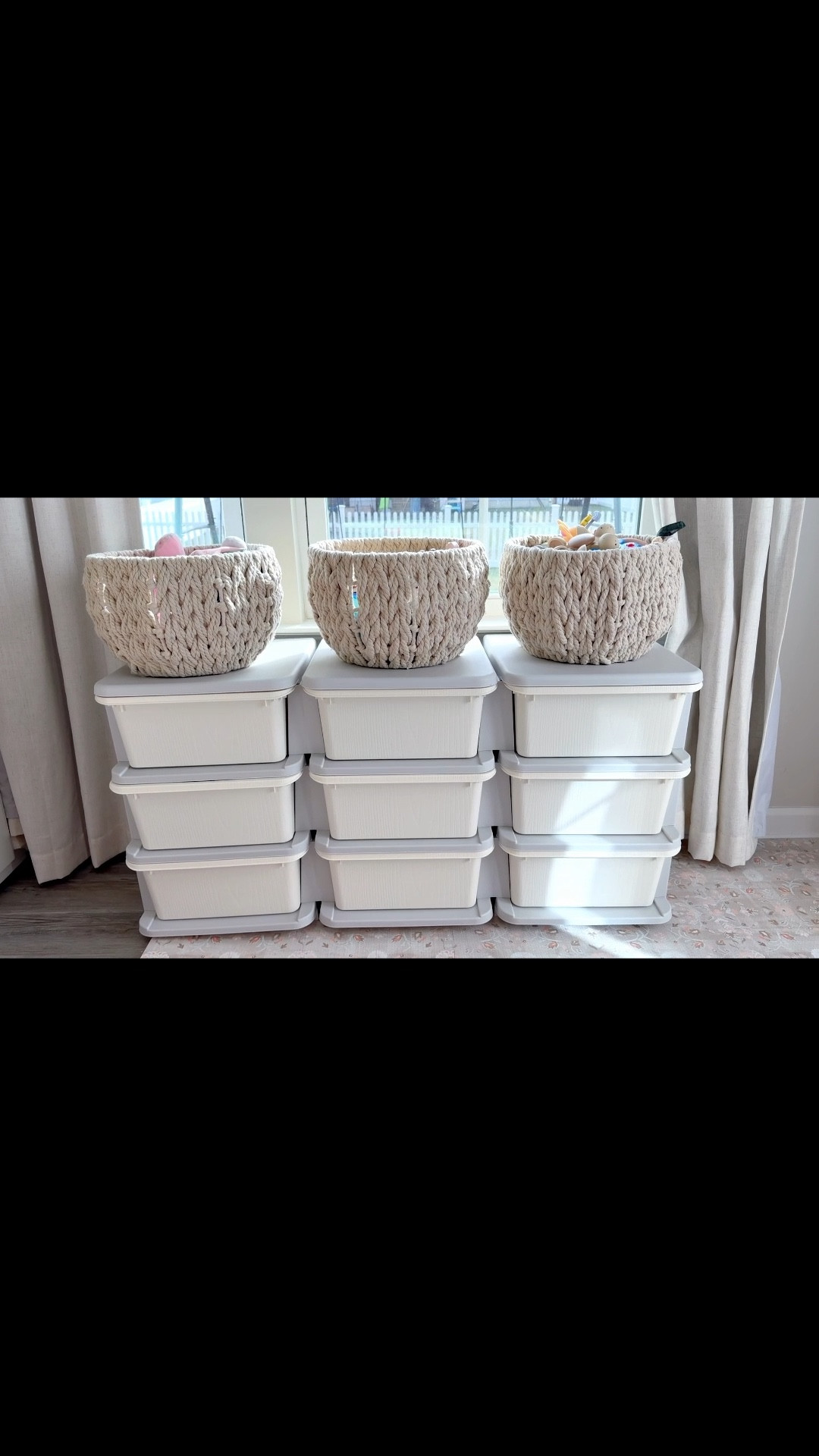 Finally found a way to cut down on the playroom chaos!! Now all of the toys have a place 🙌

#amazon #toystorage #playroomorganization

#LTKmomlife #LTKBaby #LTKKids