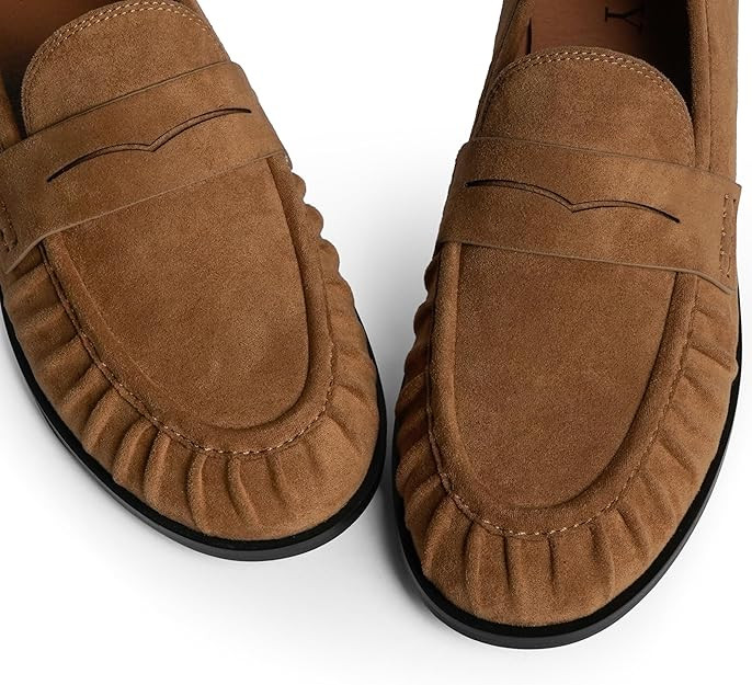 Penny Loafers for Women Flats Shoes Women Dressy Comfortable Moccasins Womens Slip on Loafers Sho... | Amazon (US)