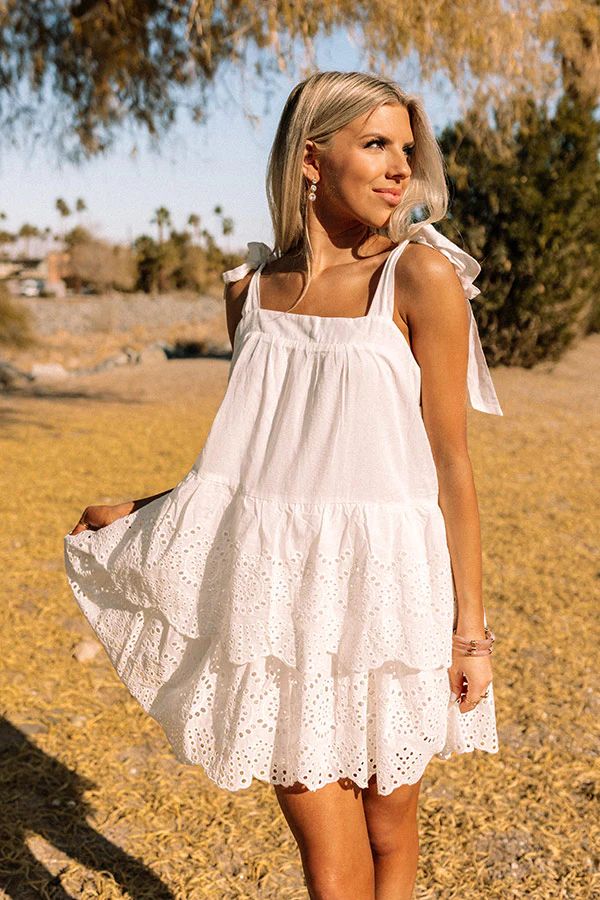 West Bay Beach Eyelet Dress | Impressions Online Boutique