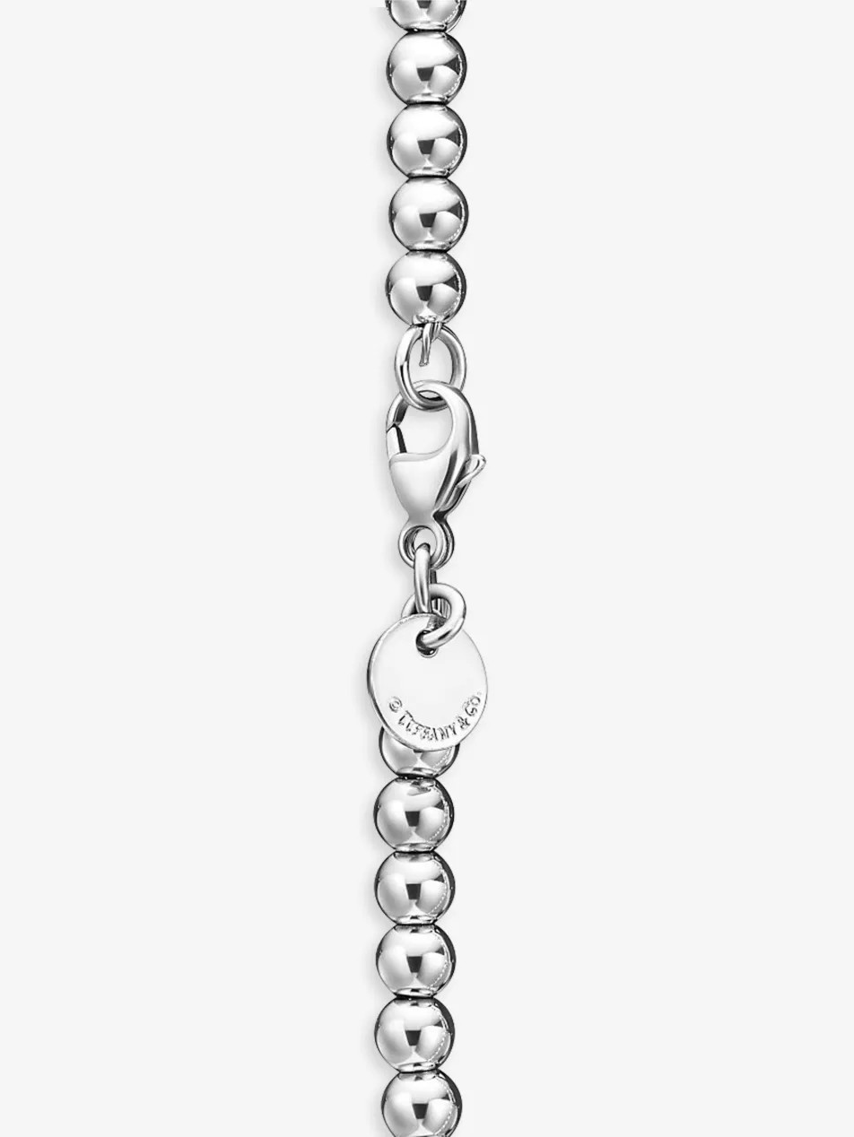 Return to Tiffany sterling-silver and enamel bracelet | Selfridges