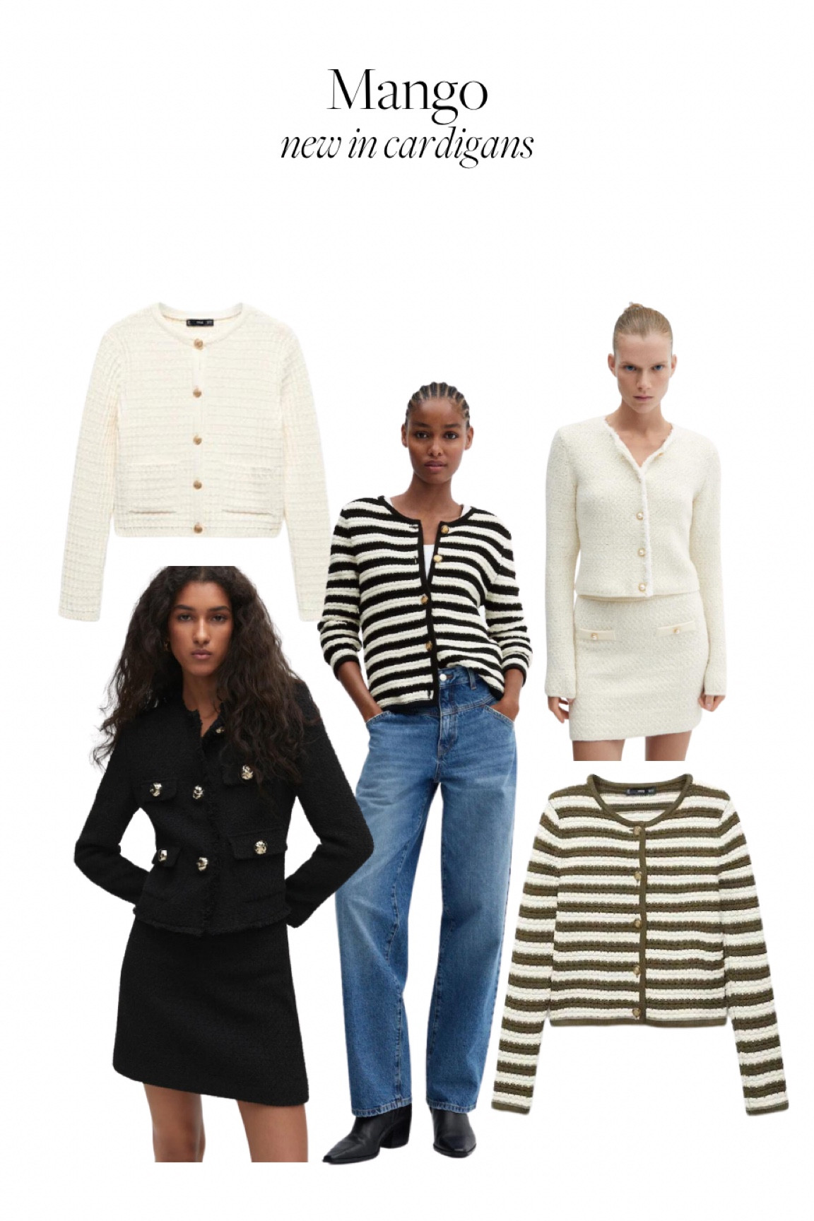 Mango new in cardigans! 

#LTKunder100 #LTKstyletip #LTKworkwear