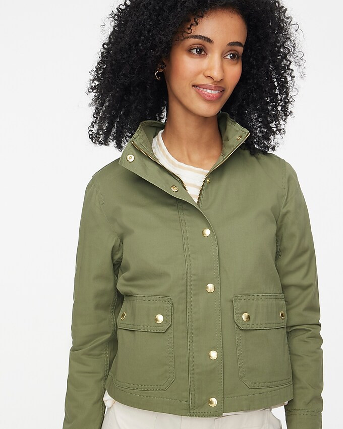 Twill utility jacket | J.Crew Factory