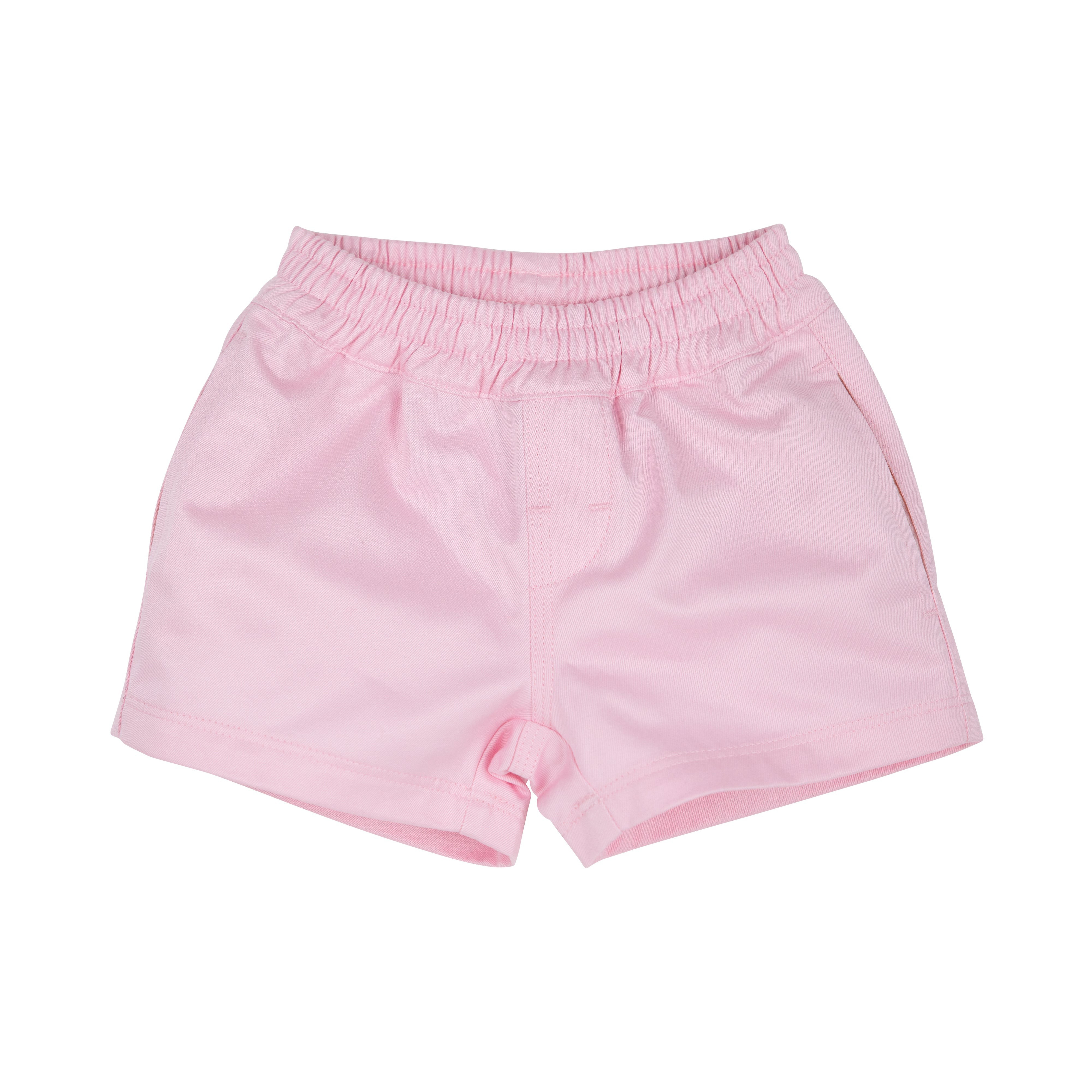 Sheffield Shorts - Palm Beach Pink with Mandeville Mint Stork | The Beaufort Bonnet Company