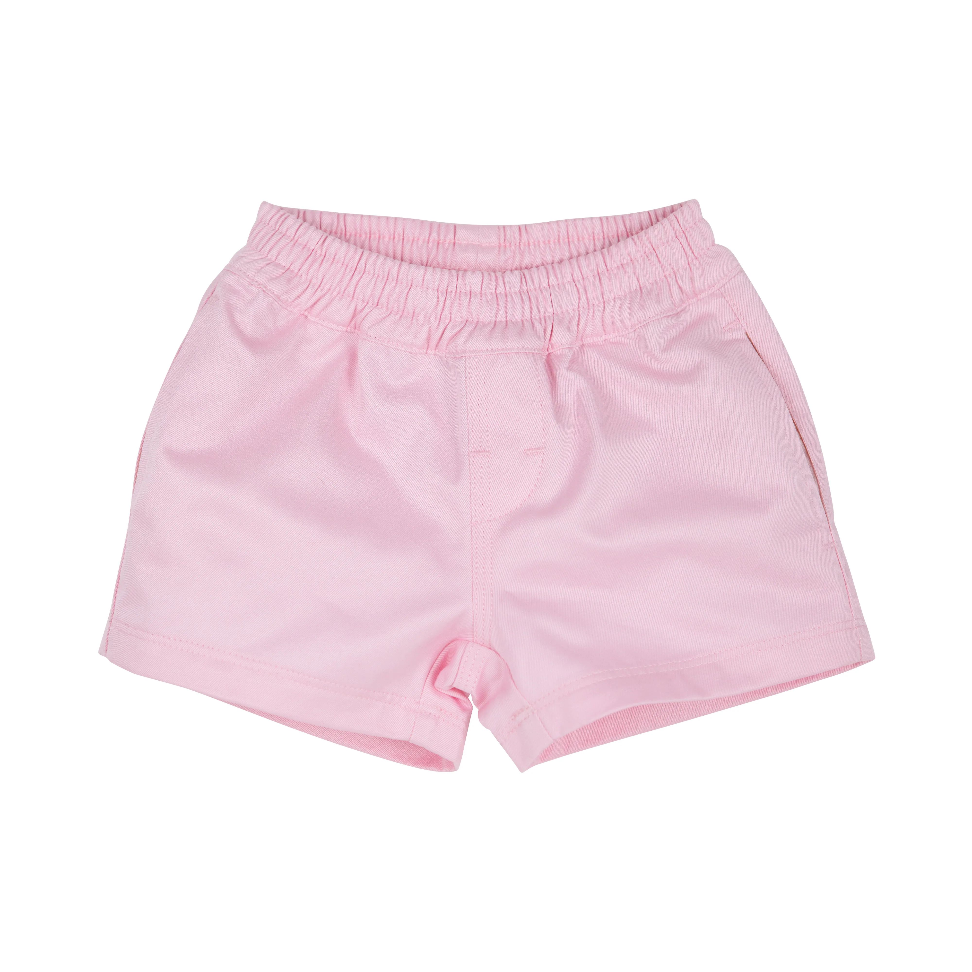 Sheffield Shorts - Palm Beach Pink with Mandeville Mint Stork | The Beaufort Bonnet Company