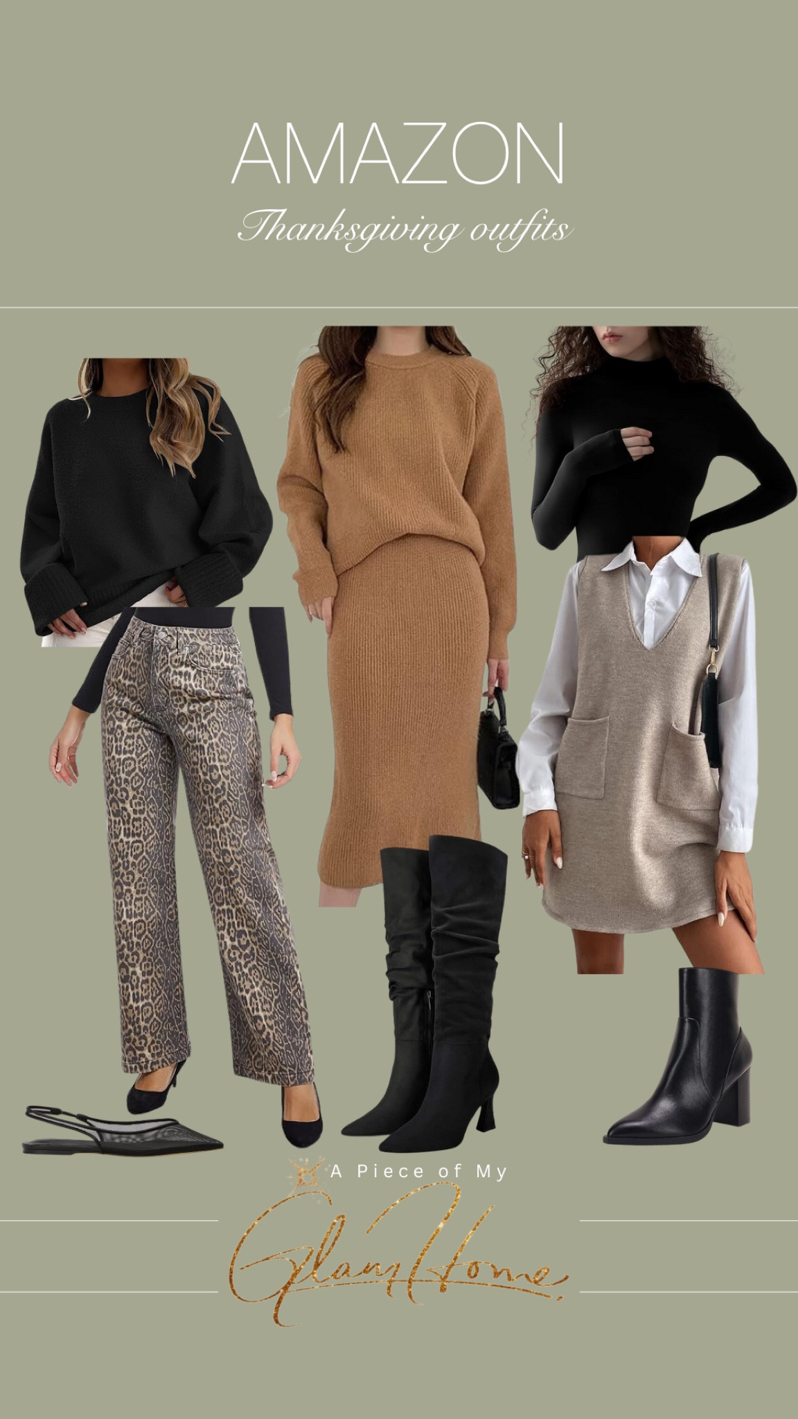 Amazon Thanksgiving outfits

#thanksgivingoutfit #fallfashion #amazonfashion #outfitidea #falloutfit

#LTKSeasonal #LTKStyleTip #LTKHoliday