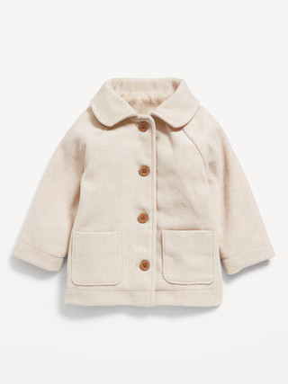 Button-Front Pocket Coat for Baby | Old Navy (US)