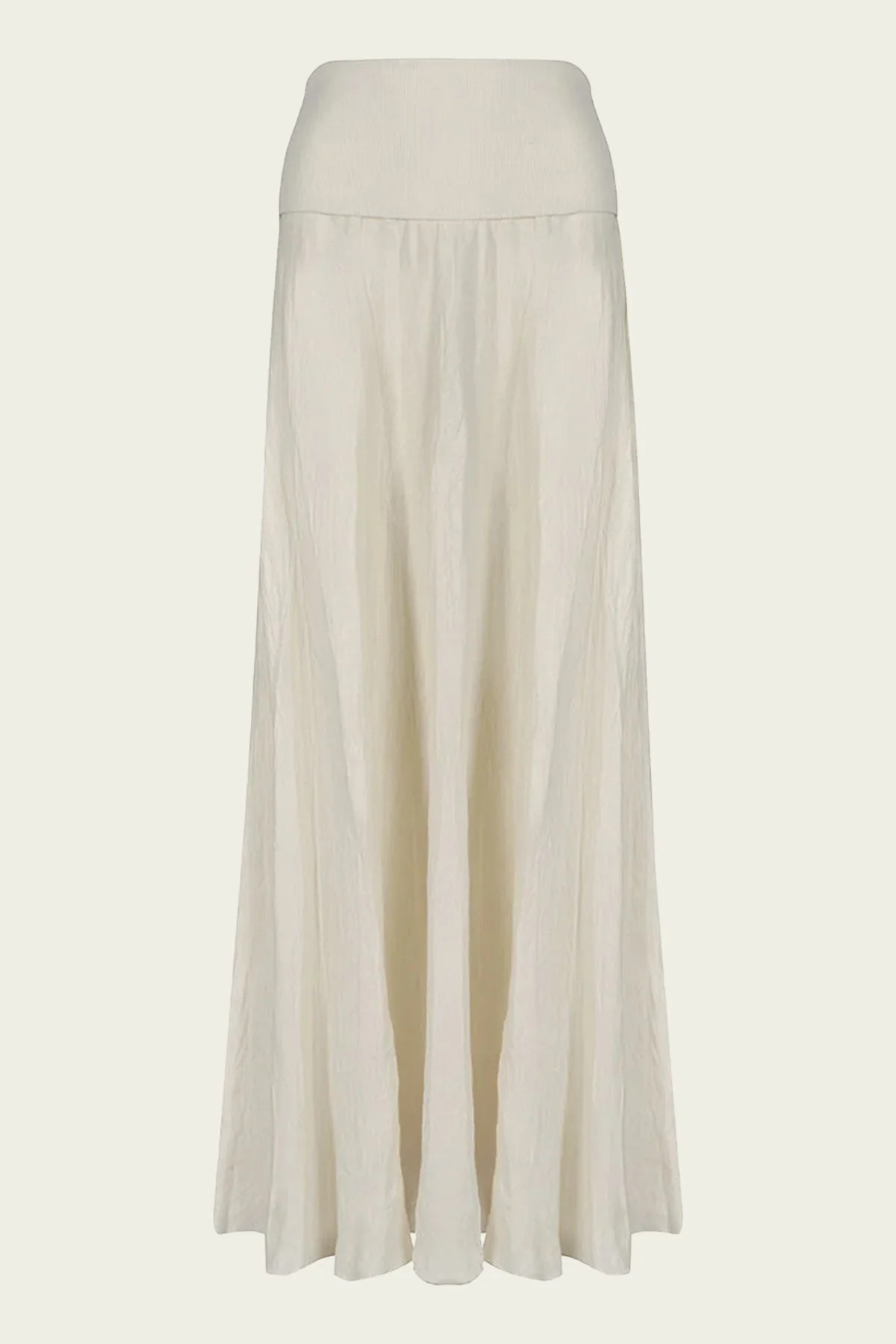 Light And Sound Skirt in Ecru - Ivory 8 US | Shop Olivia