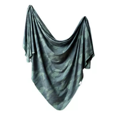 Copper Pearl™ Hunter Knit Swaddle Blanket in Green | Bed Bath & Beyond
