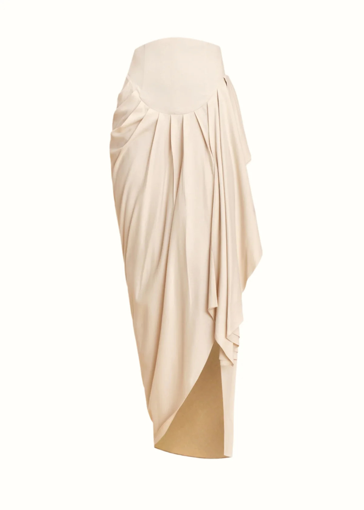YENI SKIRT - IVORY | ANDREA IYAMAH