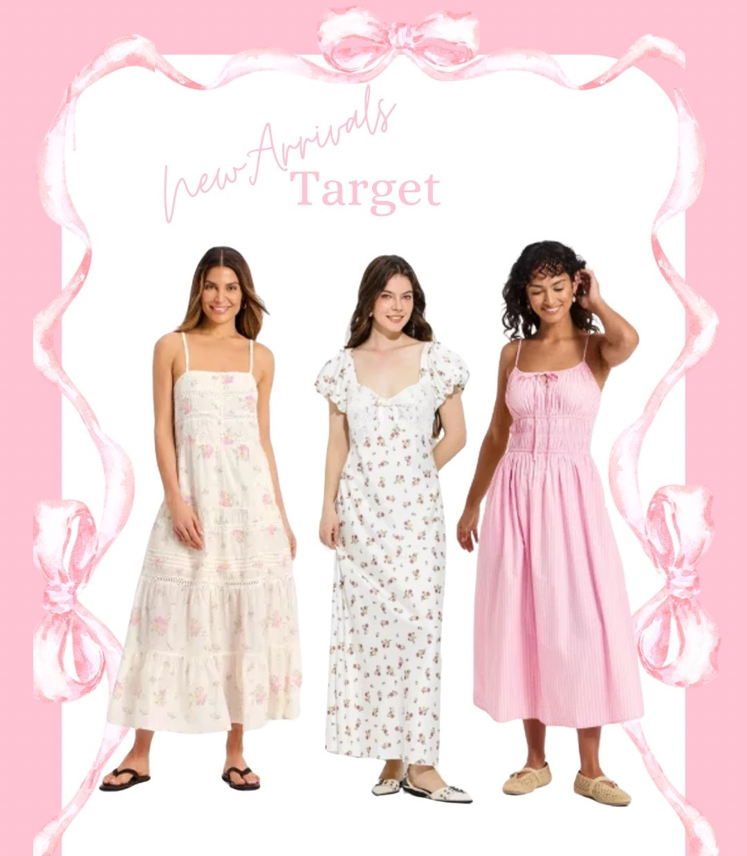 Target dresses, target new arrivals, floral dress, pink dress, smocked dress

#LTKValentine #LTKootd