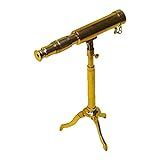 Urban Designs Imported Reproduction Miniature Antique Replica Brass Telescope-Gold | Amazon (US)