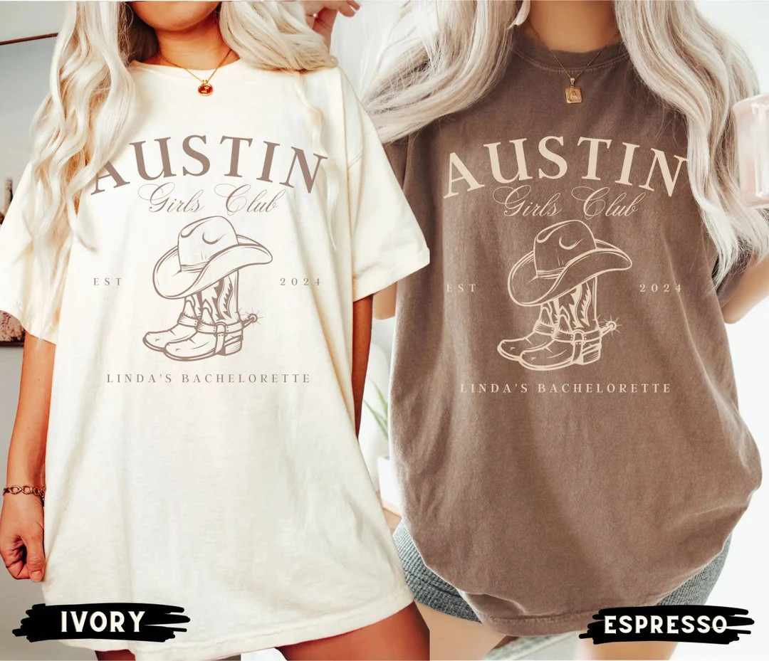 Western Bachelorette Party Shirts, Custom Bachelorette Shirts, Texas Girls Trip, Desert Bach Trip... | Etsy (US)