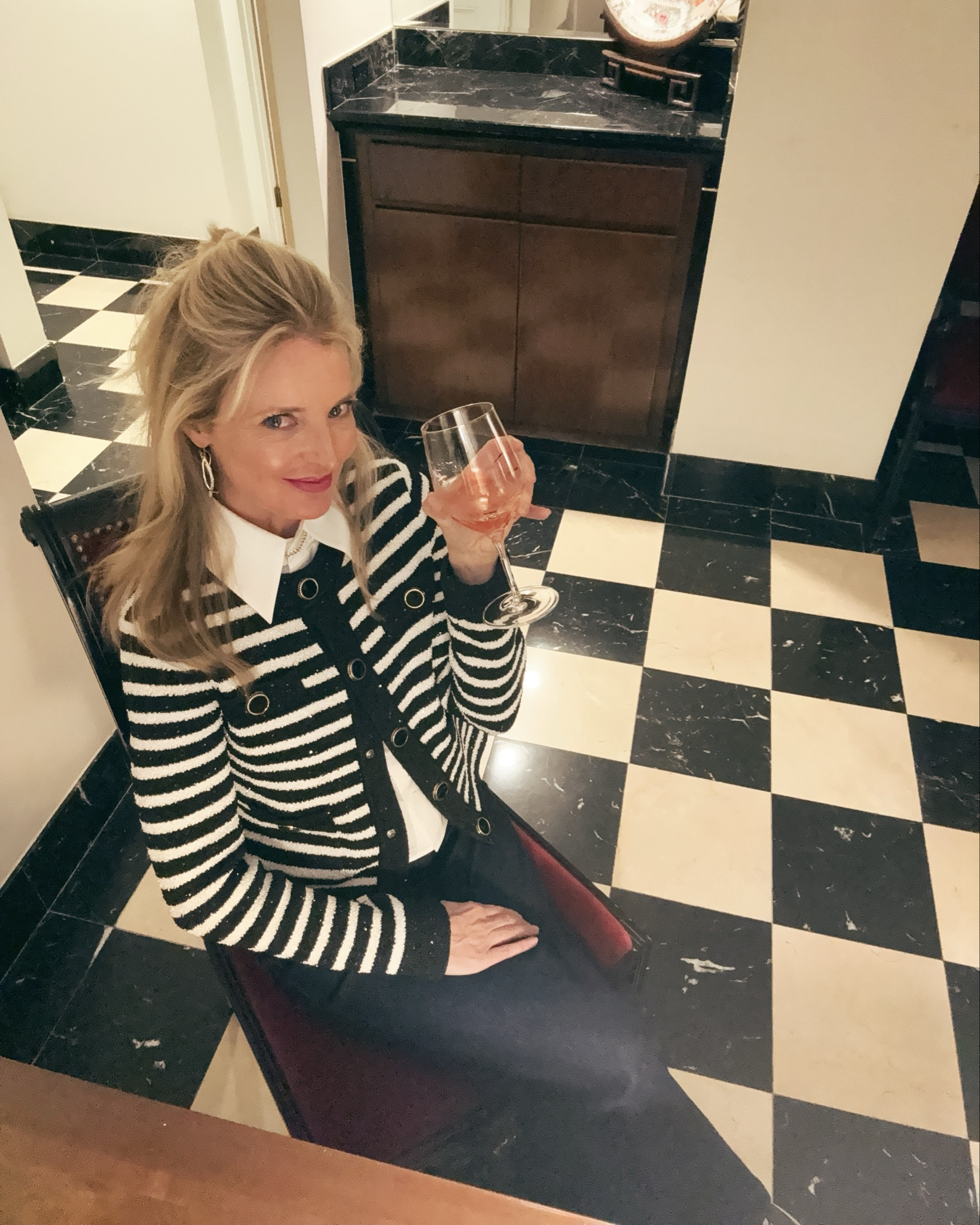 This sweater is a truly special piece that does all the heavy lifting for you. Simply style it with a white shirt and jeans and you’re ready to go. The elegant gold buttons paired with the subtle sparkle woven in the fabric make this perfect for the holidays, a dinner out, or anytime you want to add that done-for-you special outfit.

This is one of those versatile pieces you’ll reach for again and again.

 Use Code: BFRIGCSF:
• Spend $150, Get a $75 Gift Card
• Spend $500, Get a $125 Gift Card
• Spend $1,000, Get a $250 Gift Card
• Spend $3,000, Get a $750 Gift Card

#LTKCyberWeek #LTKHoliday #LTKSeasonal