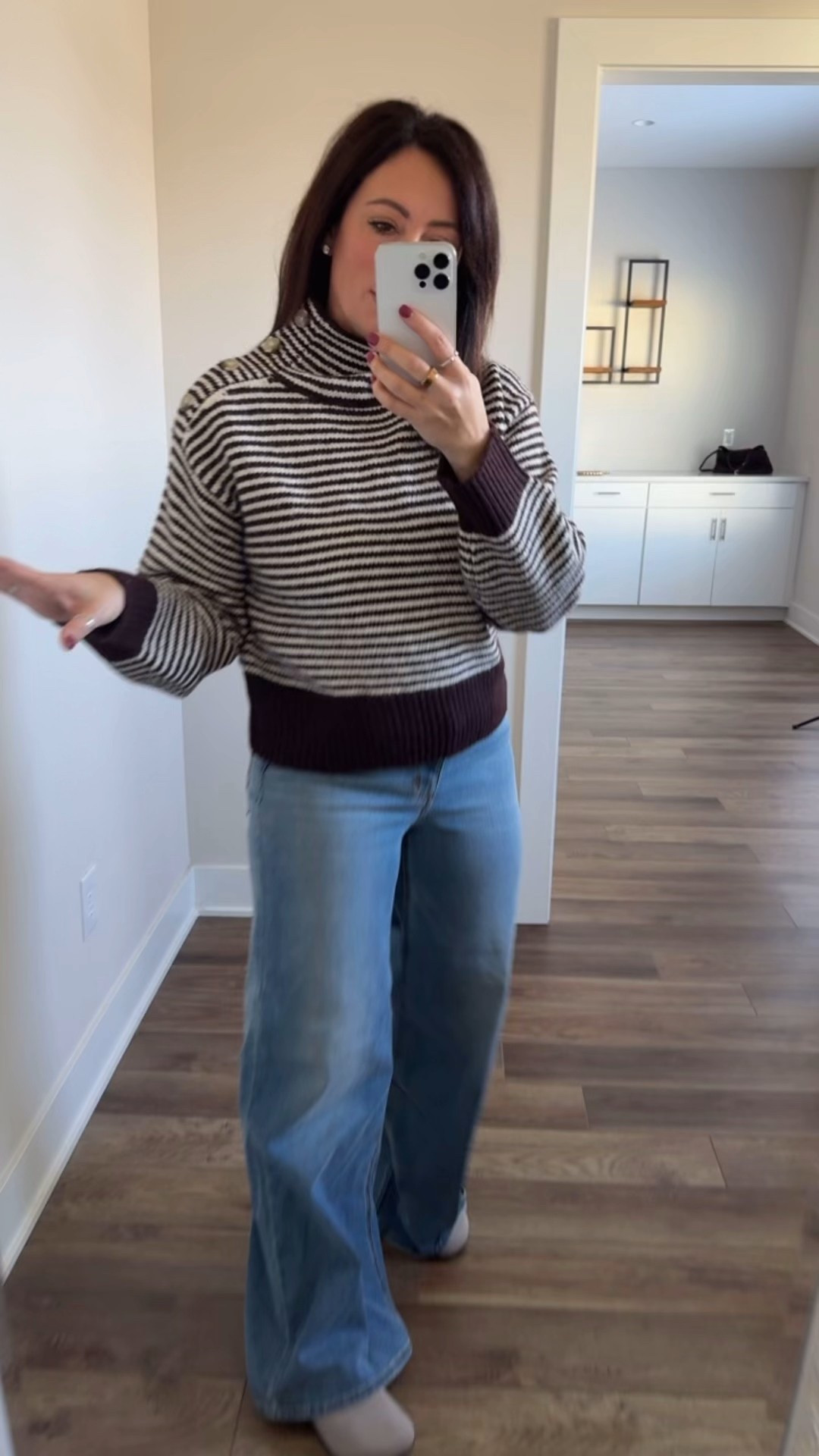 TARGET 🎯 TUESDAY 
• medium sweater 
• size 8 denim 


#LTKFindsUnder50 #LTKootd #LTKGiftGuide