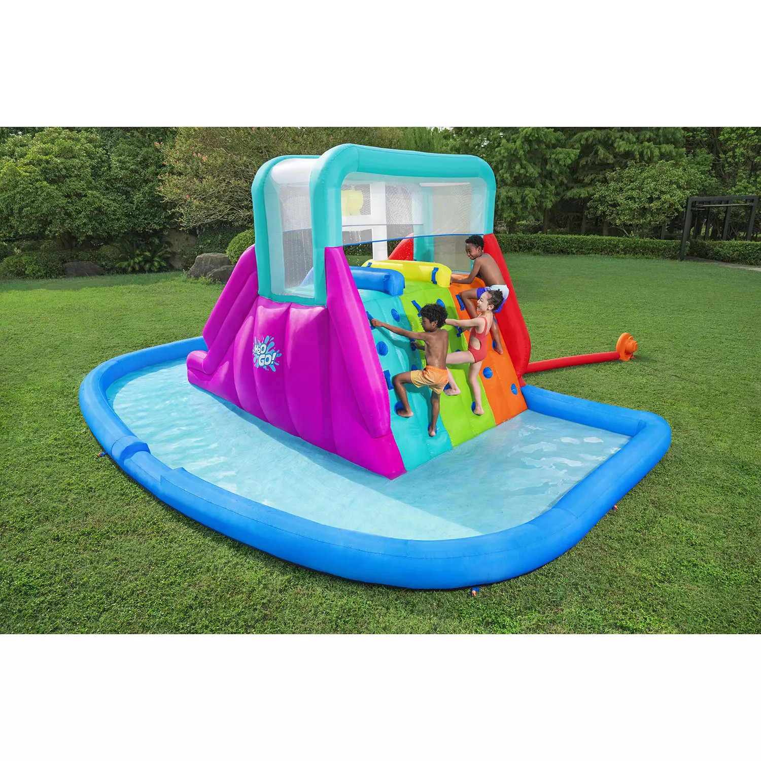 H2OGO! Triple Splash Kids Inflatable Water Park | Sam's Club