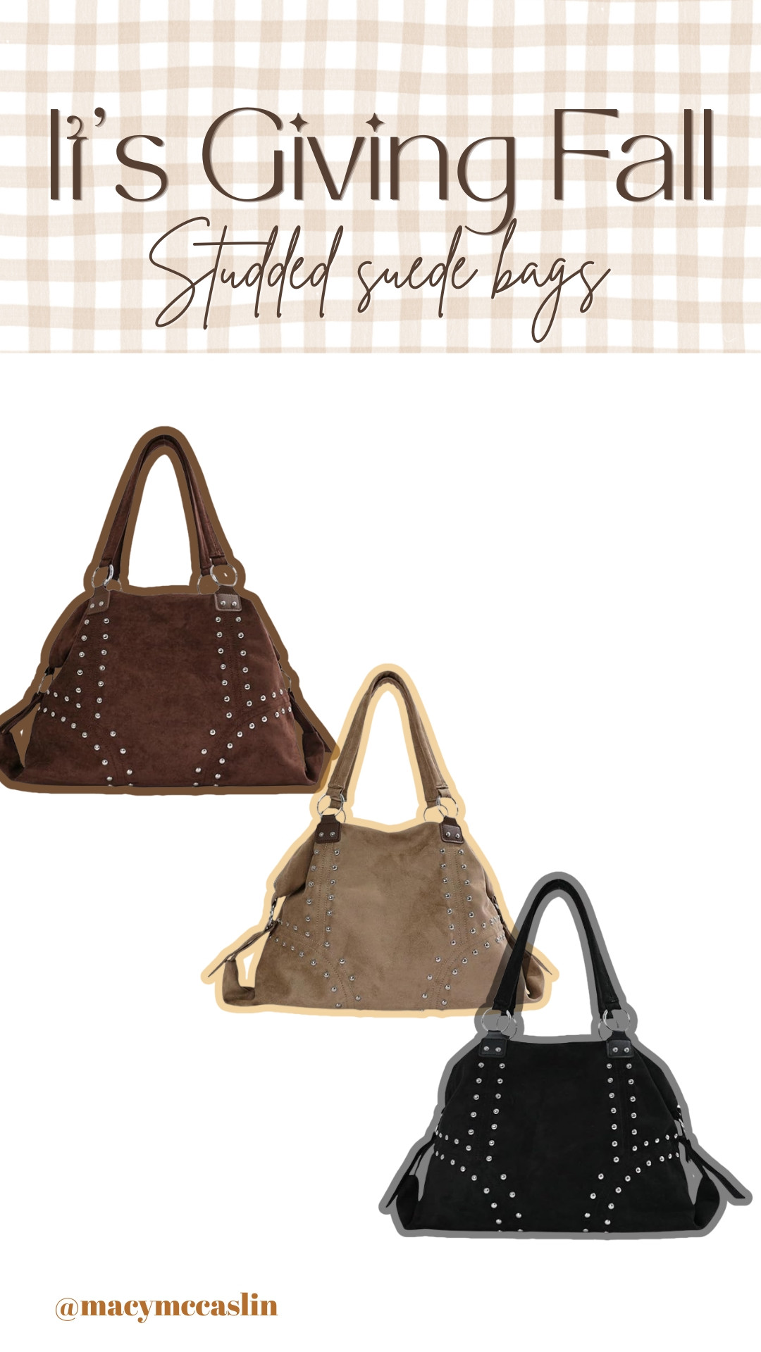 Loving these studded purses for fall!!! 

amazon, fall, handbag, purse 

 #LTKootd #LTKSeasonal #LTKSaleAlert