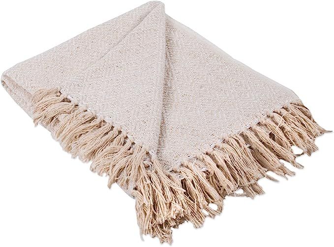 DII Diamond Throw 50 x 60", White, | Amazon (US)