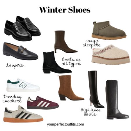 Favorite winter shoes 
Trending winter shoes for 2024

#LTKfindsunder50 #LTKshoecrush #LTKMostLoved