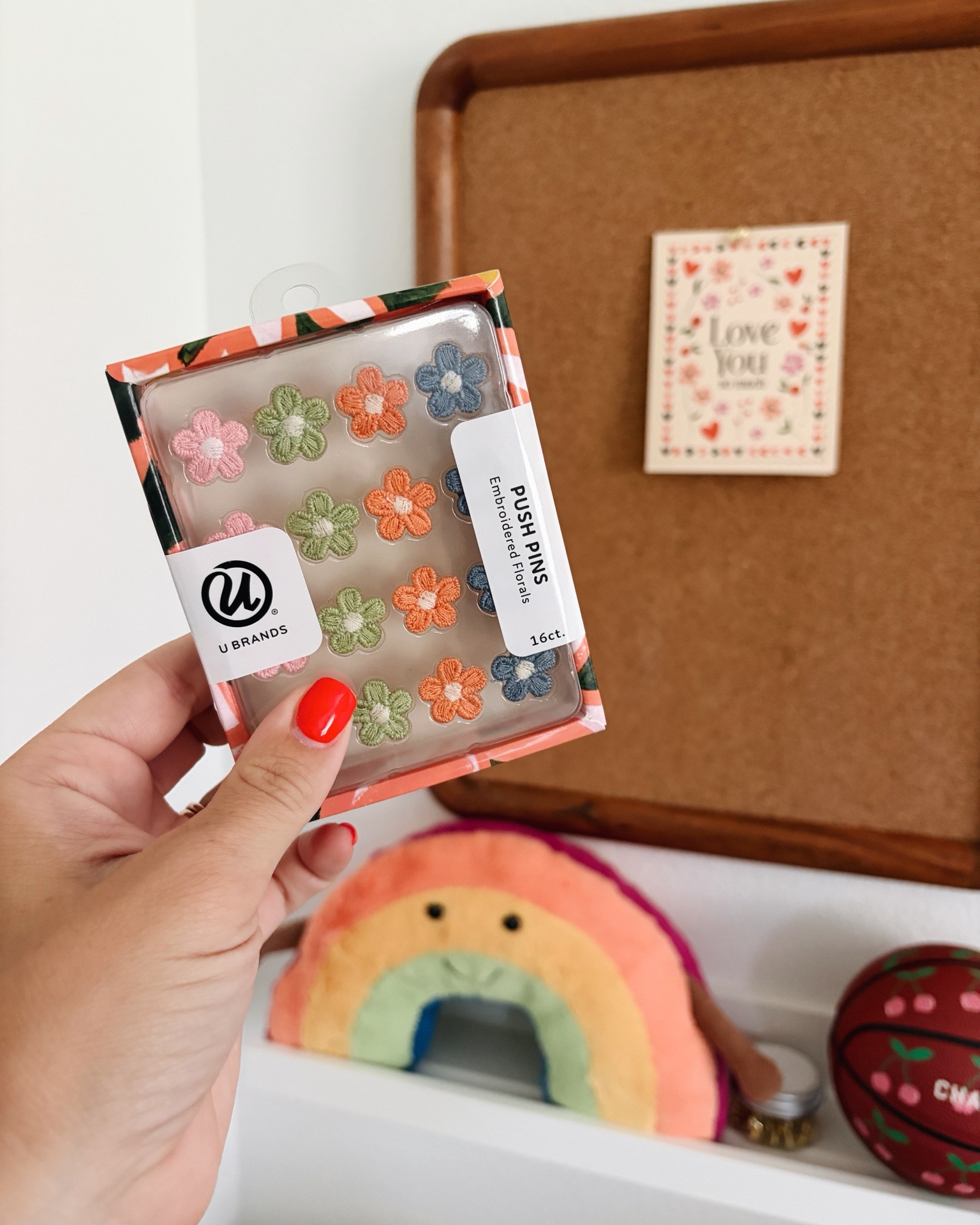 Cute bulletin board and push pins for my daughter’s bedroom!

#LTKmomlife #LTKKids #LTKHome