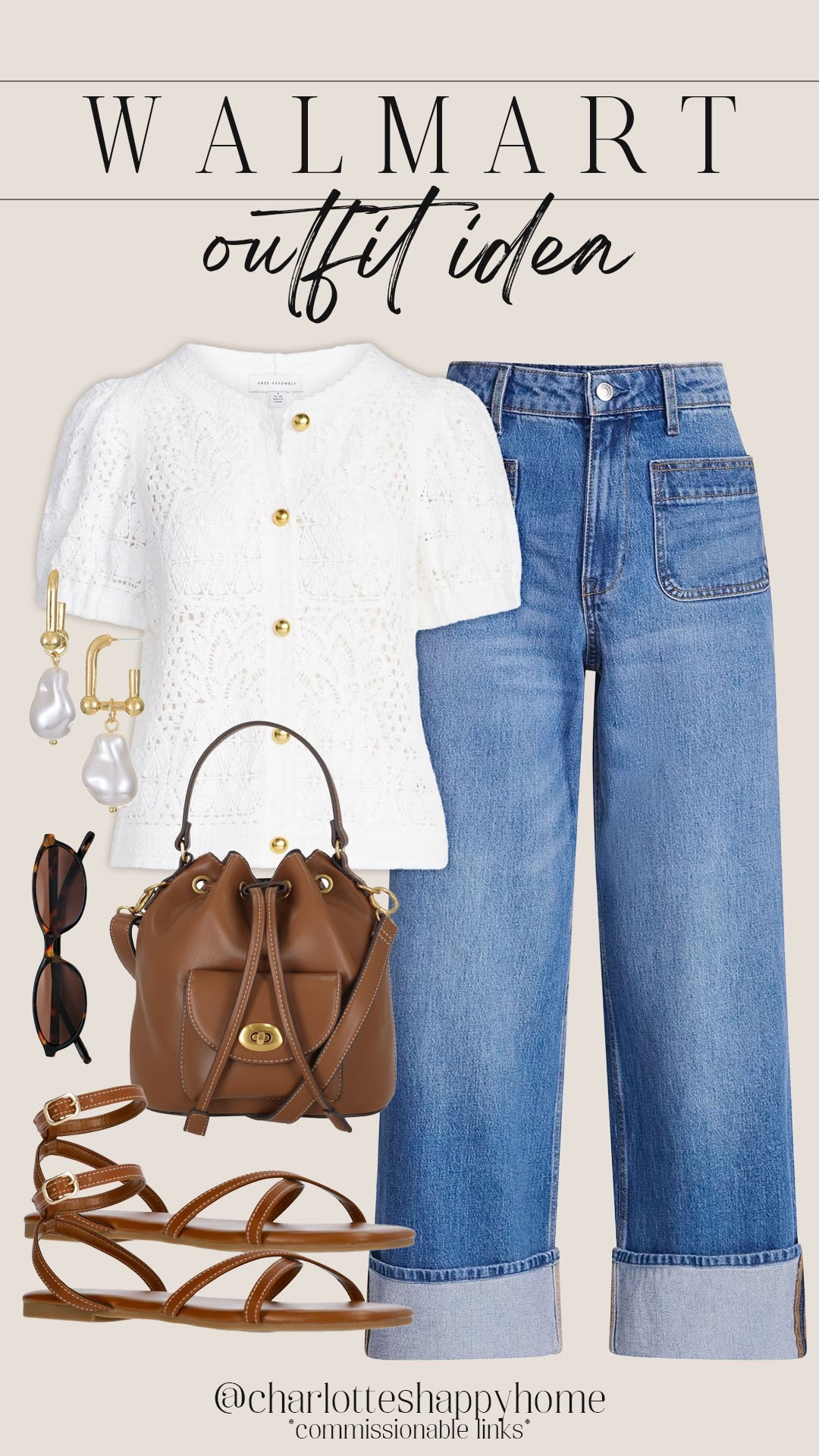 Neutral chic summer style from Walmart’s new arrivals section! 

#walmartfinds

Walmart finds. Walmart fashion. Walmart new arrivals. Walmart summer sweater. Walmart designer inspired leather bucket bag. Walmart cuff hem denim.

#LTKootd #LTKgrwm #LTKSeasonal