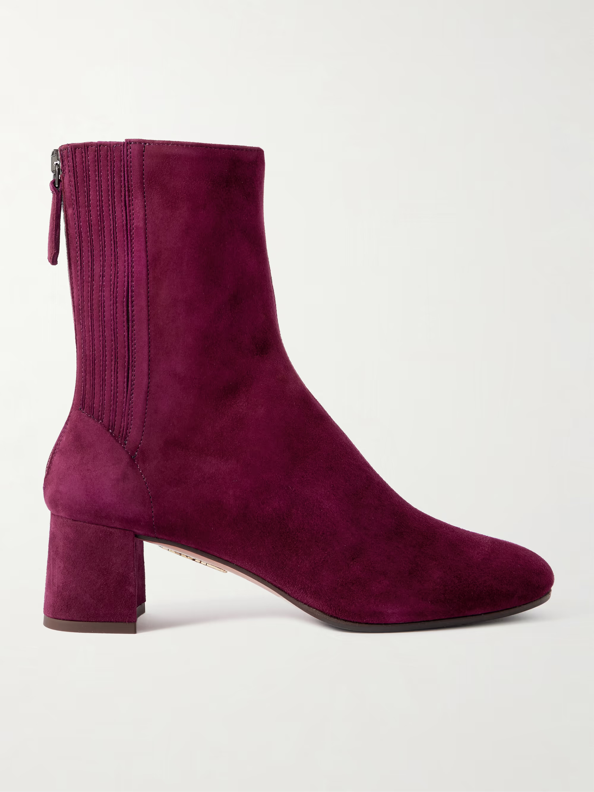 Saint Honoré 50 suede ankle boots | NET-A-PORTER (UK & EU)