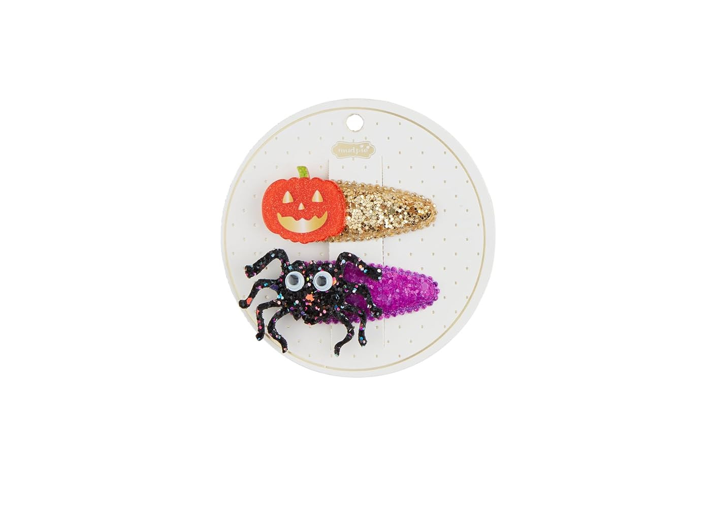 Mud Pie Baby Girl's Halloween Hair Clips, One Size | Amazon (US)