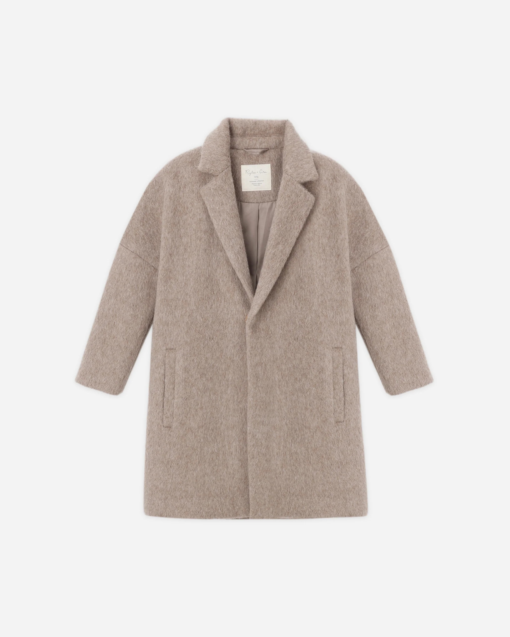Presley Longline Coat || Camel | Rylee + Cru