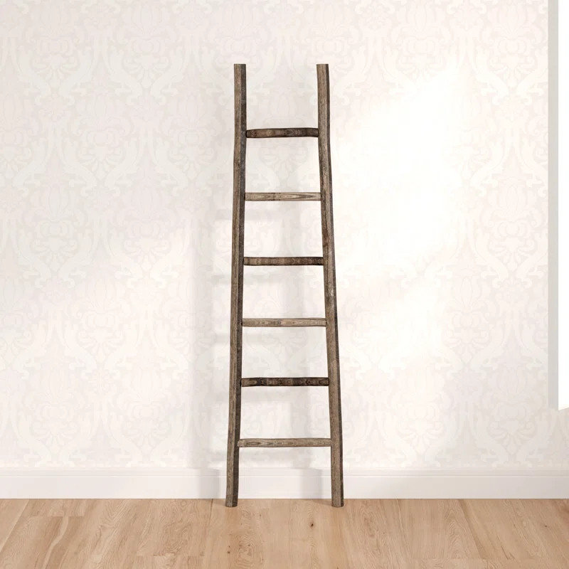 Wooden 6 ft Blanket Ladder | Wayfair North America