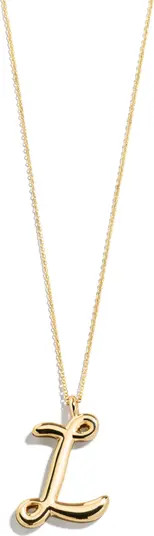 Script Initial Pendant Necklace | Nordstrom