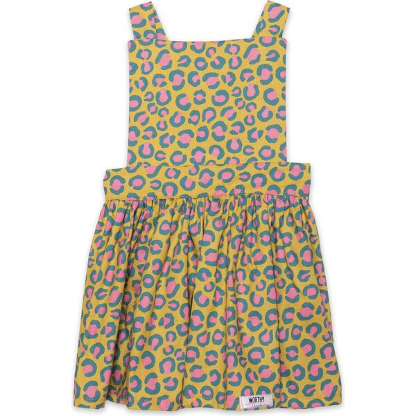 Pinafore Dress in Cheetah | Maisonette