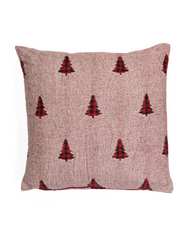 Made In Portugal 22x22 Christmas Tree Pillow | TJ Maxx