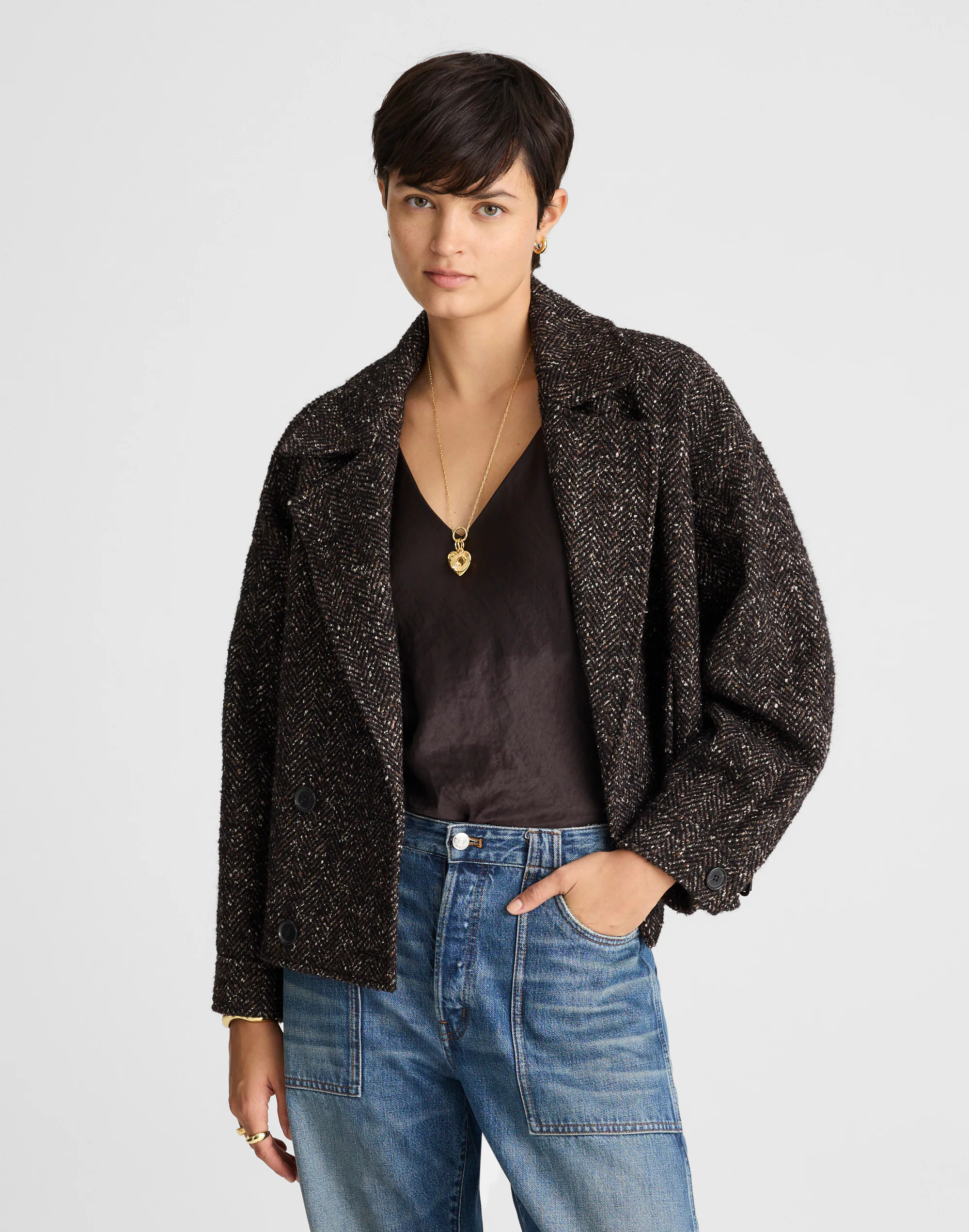 Double-Breasted Peacoat | Madewell