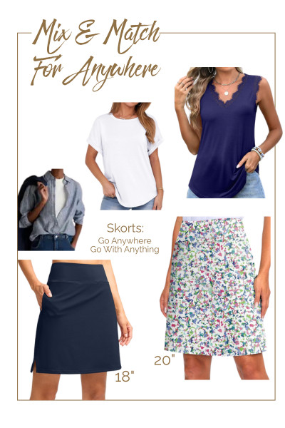 For when you can't decide between flirty and functional—why not both? 

My ride-or-die skorts collection that takes me from brunch to bike rides without a wardrobe malfunction in sight. 

Let's hear it for the mighty skort -- the answer to all summer fun and fashion - travel fashion essential, casual and comfy,   pairs with any top, and now in multiple lengths.  

 #LTKActive #LTKFindsUnder50 #LTKTravel