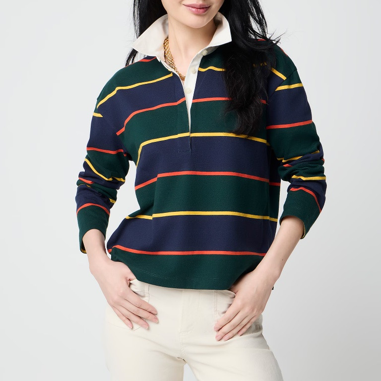 Preppy striped rugby shirts

#LTKSeasonal #LTKSaleAlert