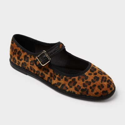 Women’s Halston Mary Jane Flats with Memory Foam Insole – Universal Thread™ Dark Brown 9 | Target